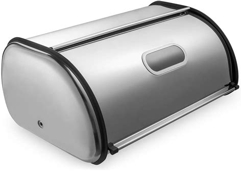 stainless steel bread box home outfitters|modern bread box.